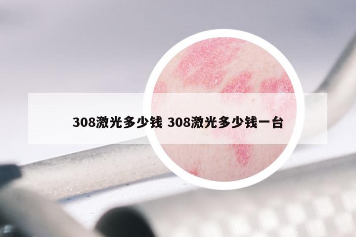 308激光多少钱 308激光多少钱一台