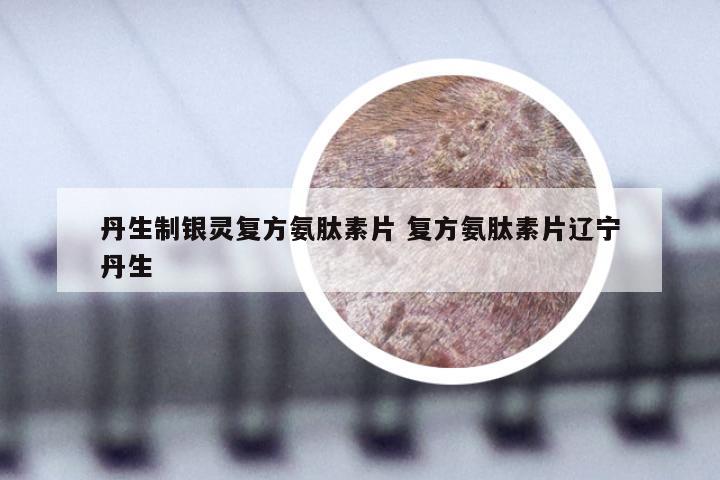 丹生制银灵复方氨肽素片 复方氨肽素片辽宁丹生